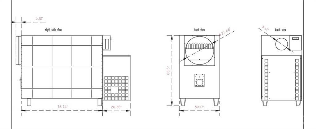  MABRE MGF 330-1125 加熱和解凍設備