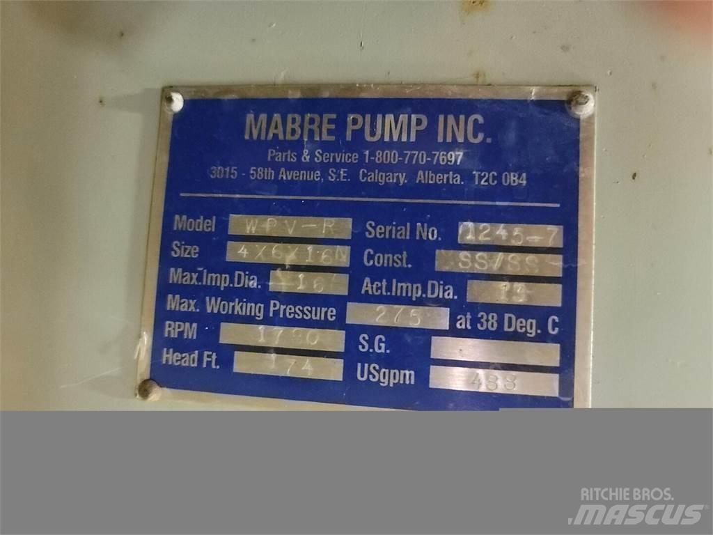  MABRE PUMP WPV-R 水泵浦