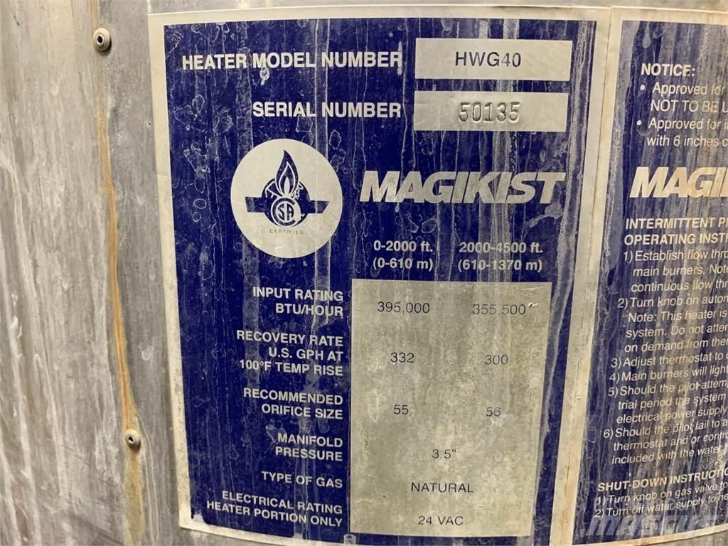  MAGIKIST HWG40 加熱和解凍設備