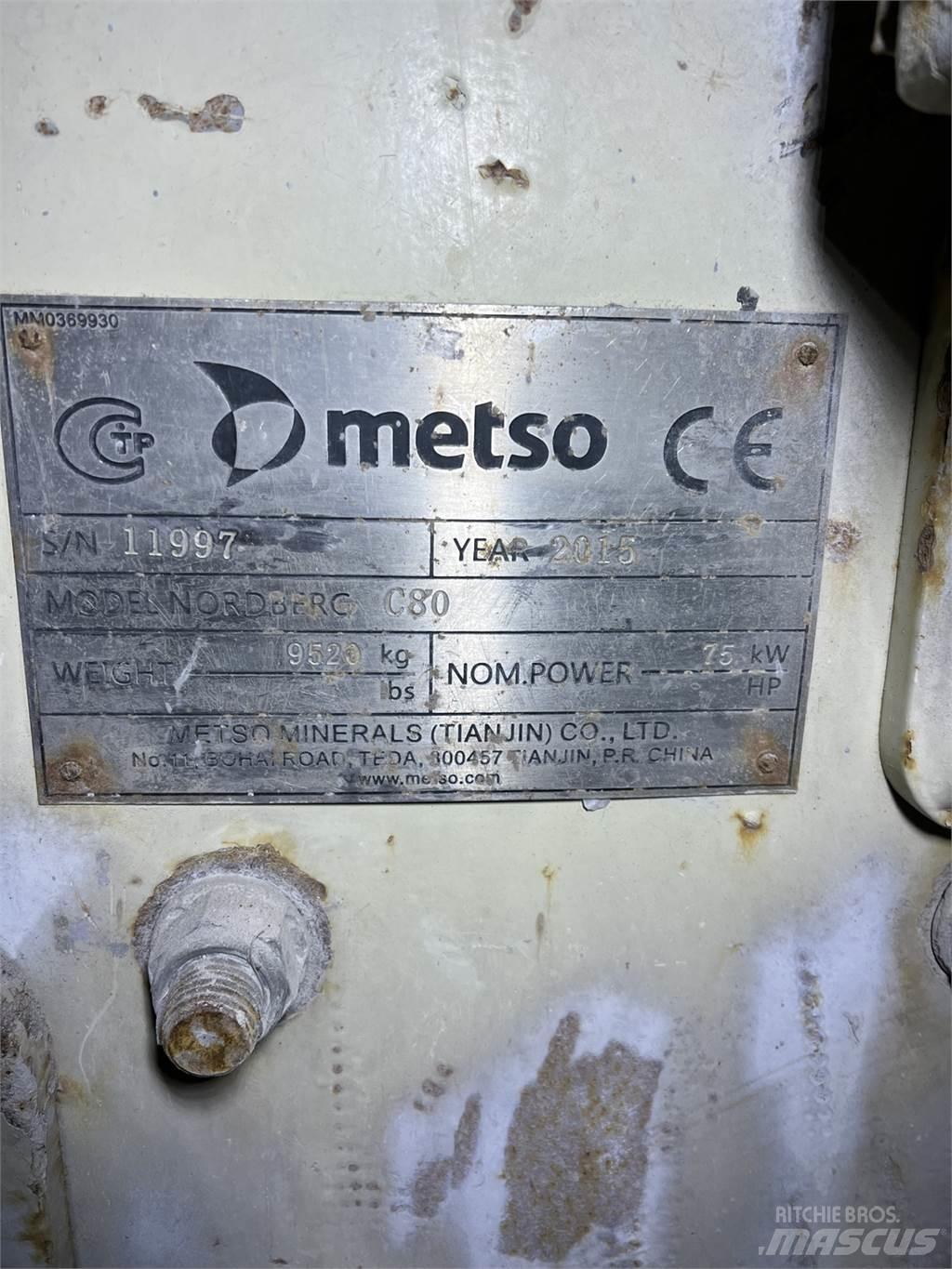 Metso C80 破碎機