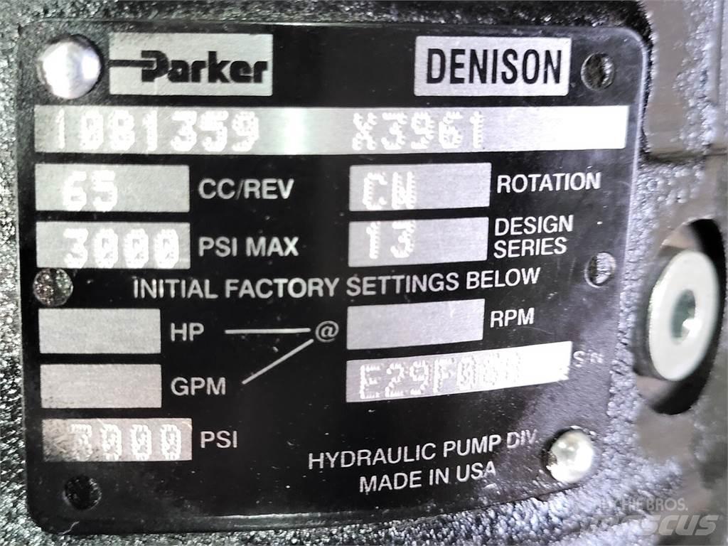 Parker 10B1359 X3961 水泵浦