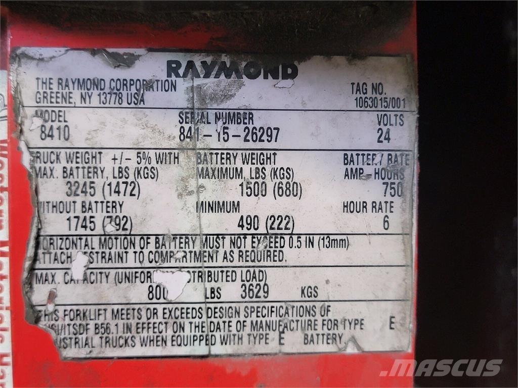 Raymond 8410 其他