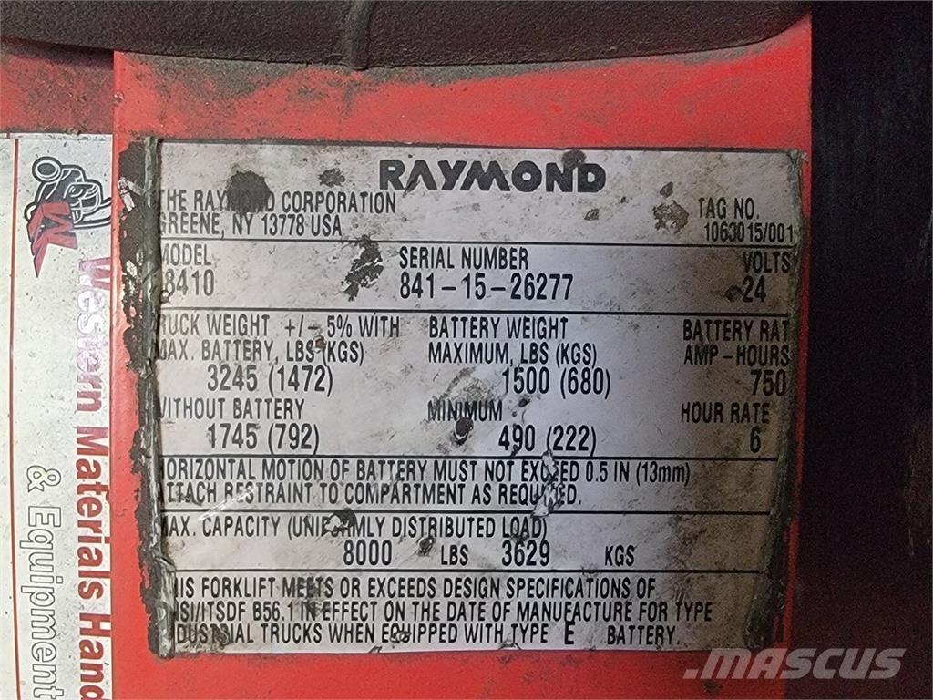 Raymond 8410 其他