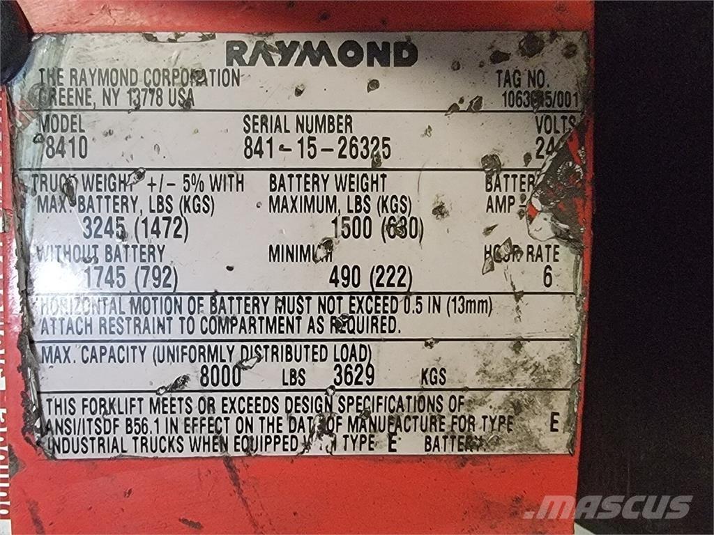 Raymond 8410 其他
