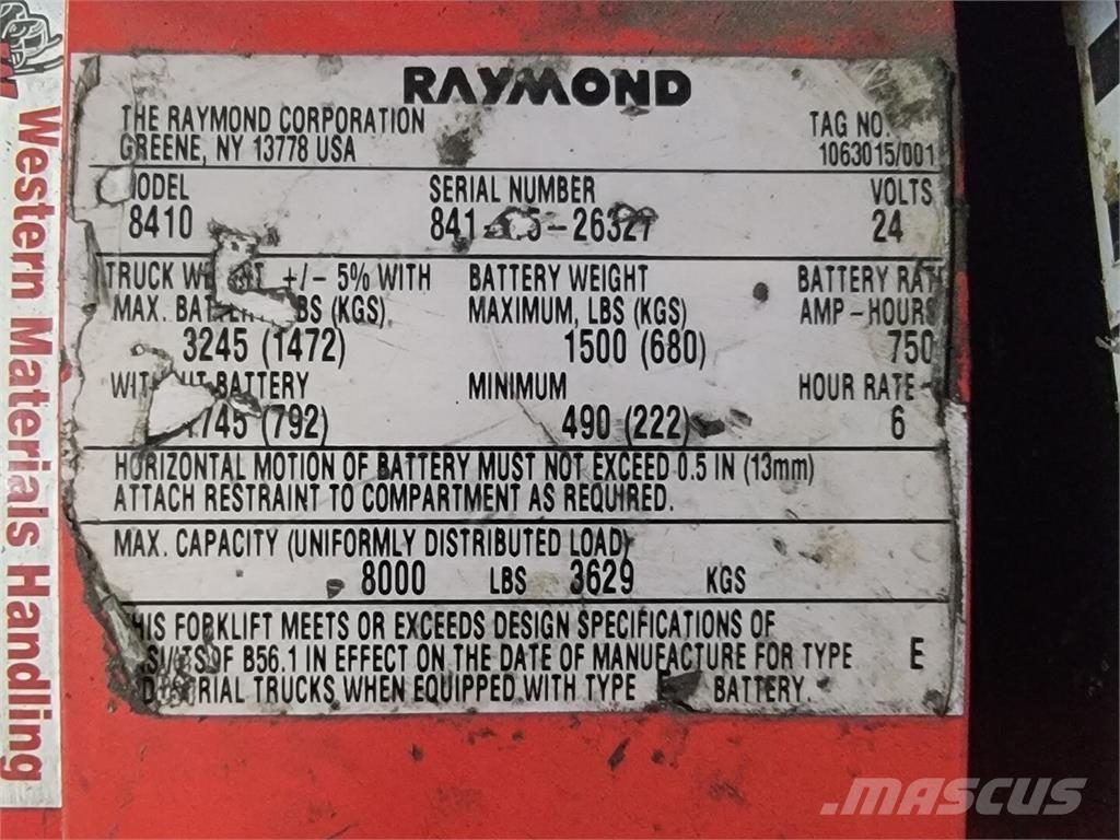 Raymond 8410 其他