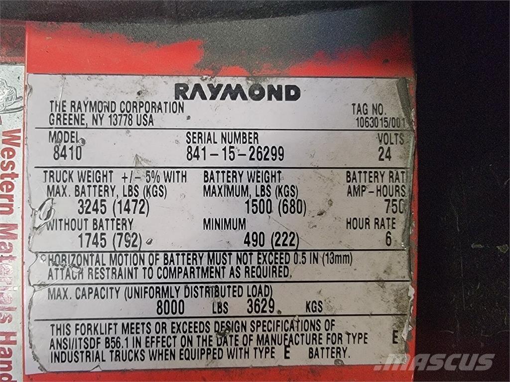 Raymond 8410 其他