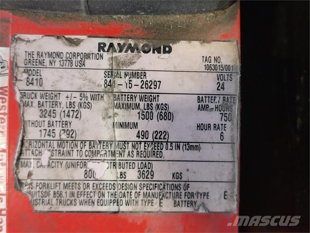 Raymond 8410 其他