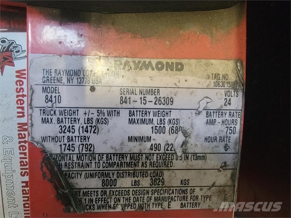 Raymond 8410 其他