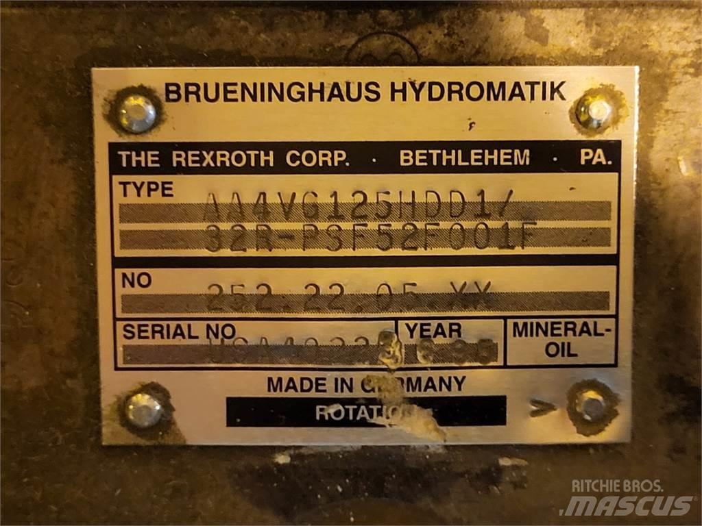 Rexroth A4VG125HDD1 水泵浦