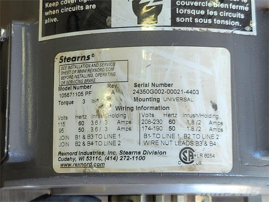  STEARNS 105671105PF 工業發動機