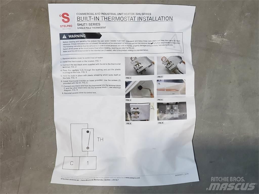  STELPRO SHUT1 加熱和解凍設備