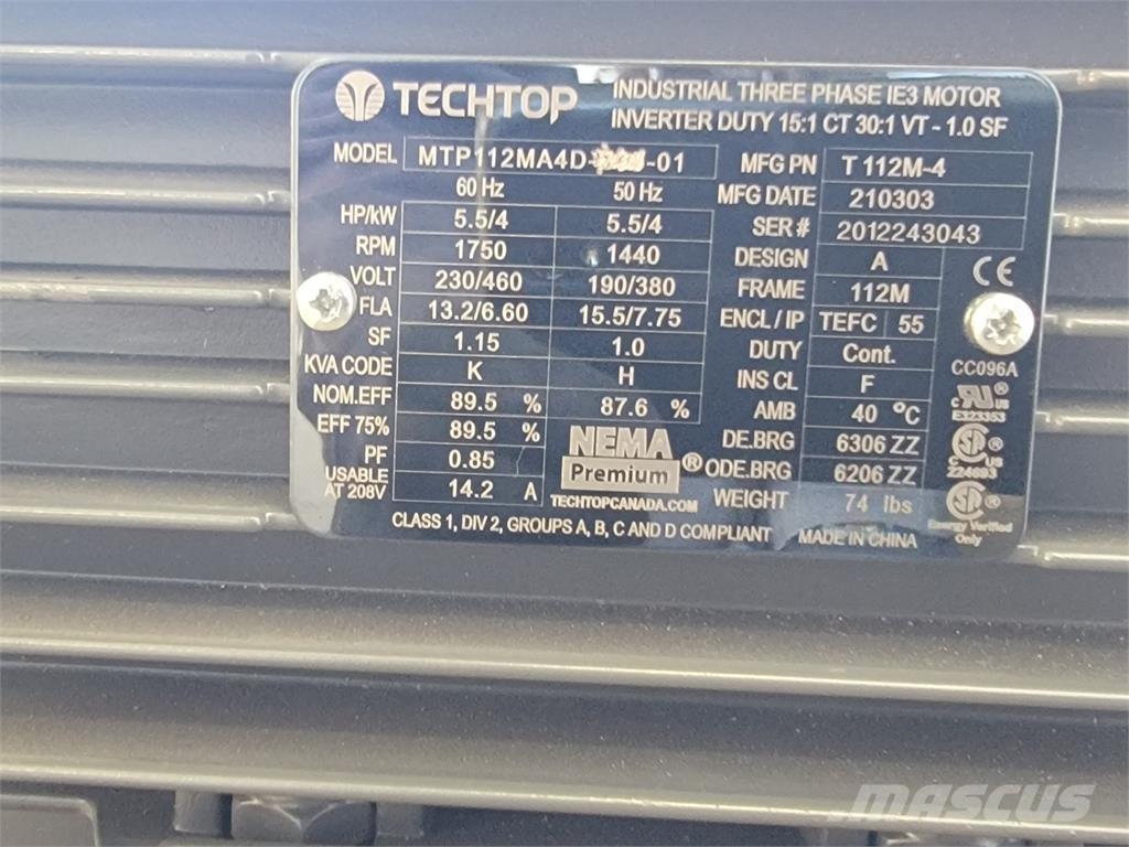  TECHTOP MTP112MA4D 工業發動機