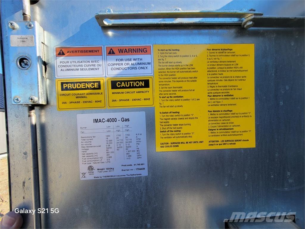 Thermobile IMAC-4000 加熱和解凍設備