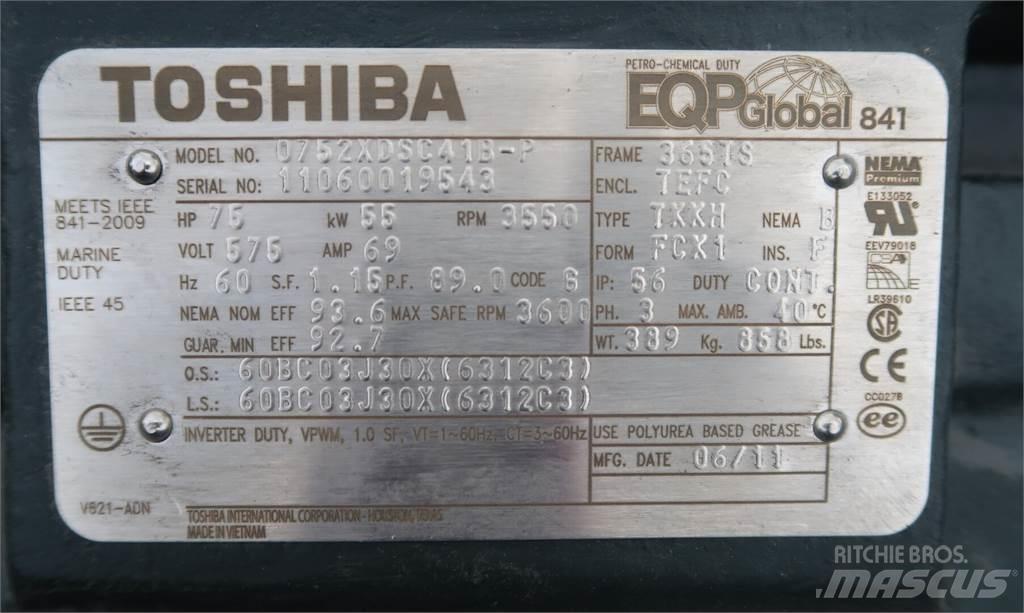 TOSHIBA 0752XDSC41B-P 工業發動機