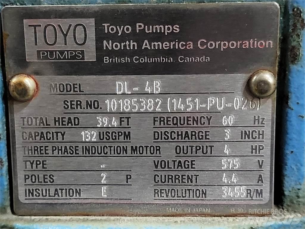 Toyo PUMPS DL-4B 水泵浦