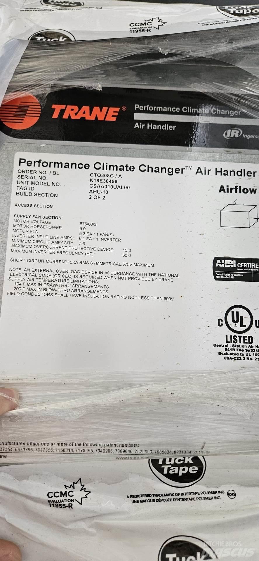 Trane CSAA010UAL00 加熱和解凍設備