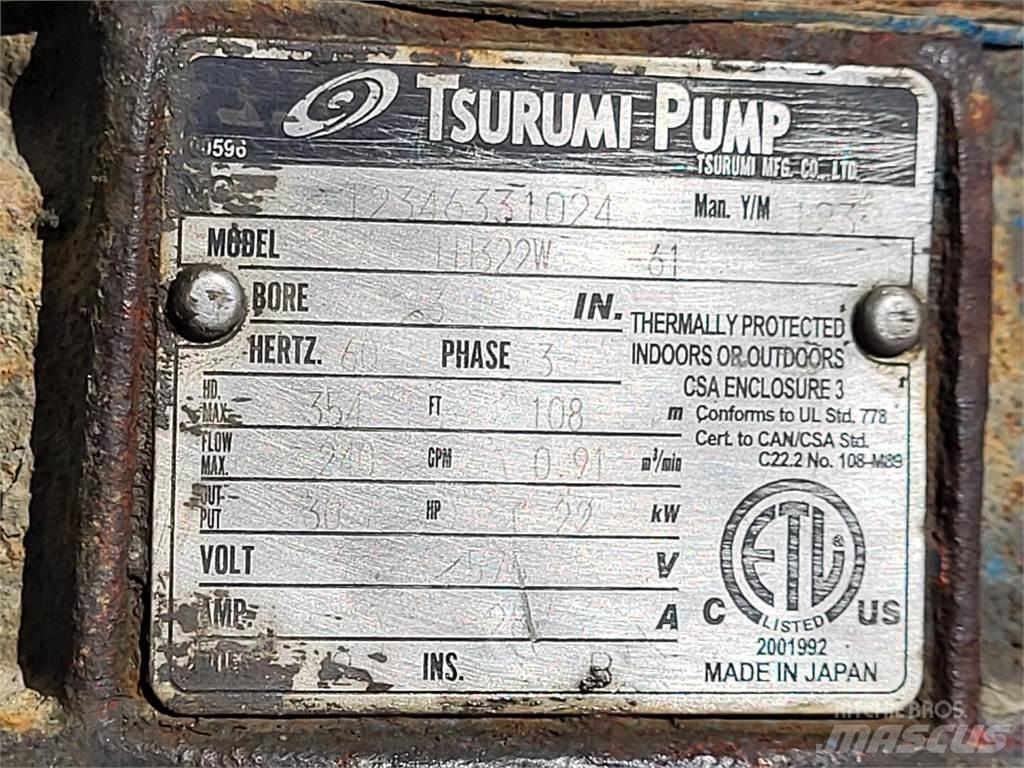 Tsurumi LH322W 水泵浦