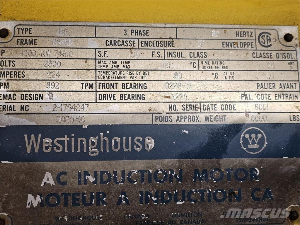 Westinghouse  工業發動機