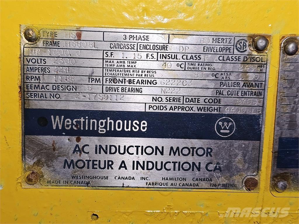 Westinghouse  工業發動機