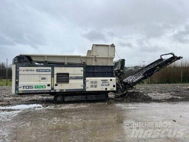 Terex TDS820 994 廢棄物撕碎機