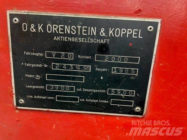 O&K V 20 柴油卡車