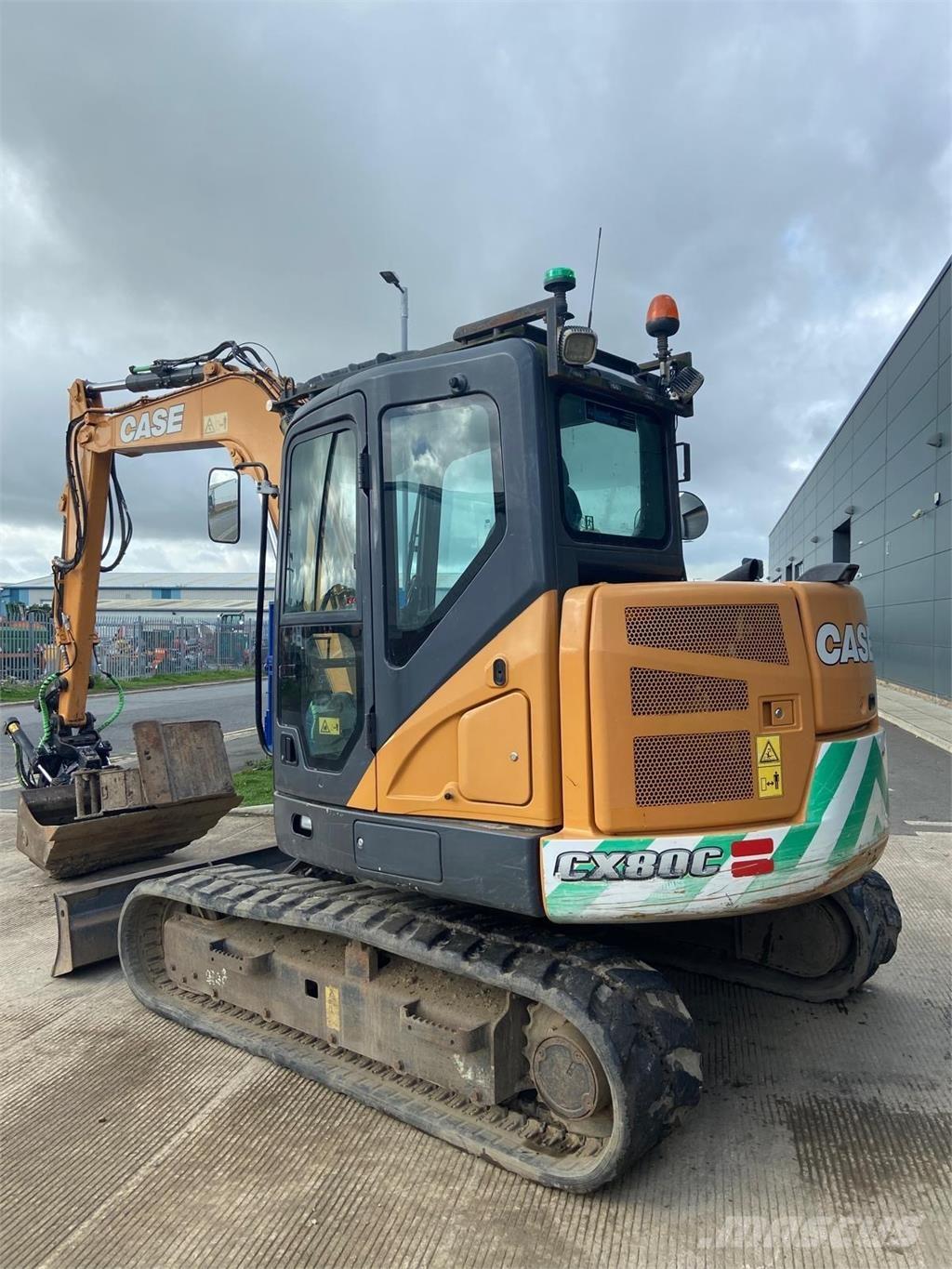 CASE Cx80c 履帶式 挖土機/掘鑿機/挖掘機
