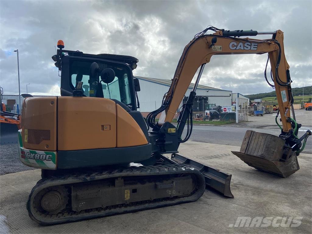 CASE Cx80c 履帶式 挖土機/掘鑿機/挖掘機