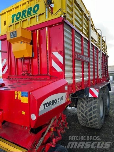 Pöttinger Torro 5100L 青飼料搬運車