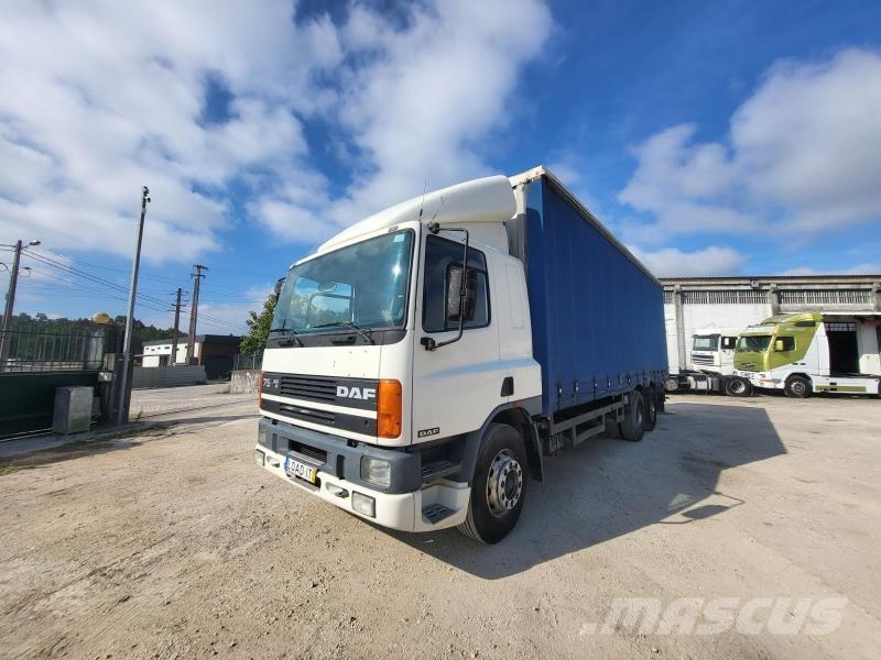 DAF 75 ATI 300 篷布卡車