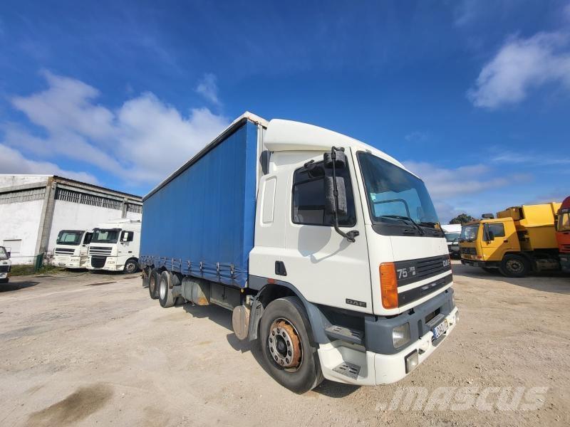 DAF 75 ATI 300 篷布卡車