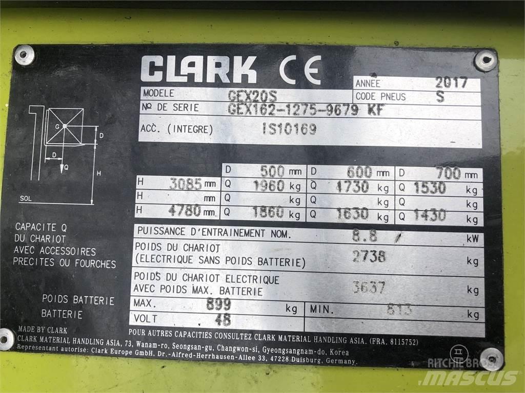Clark GEX20S 堆高機(叉車)-其他