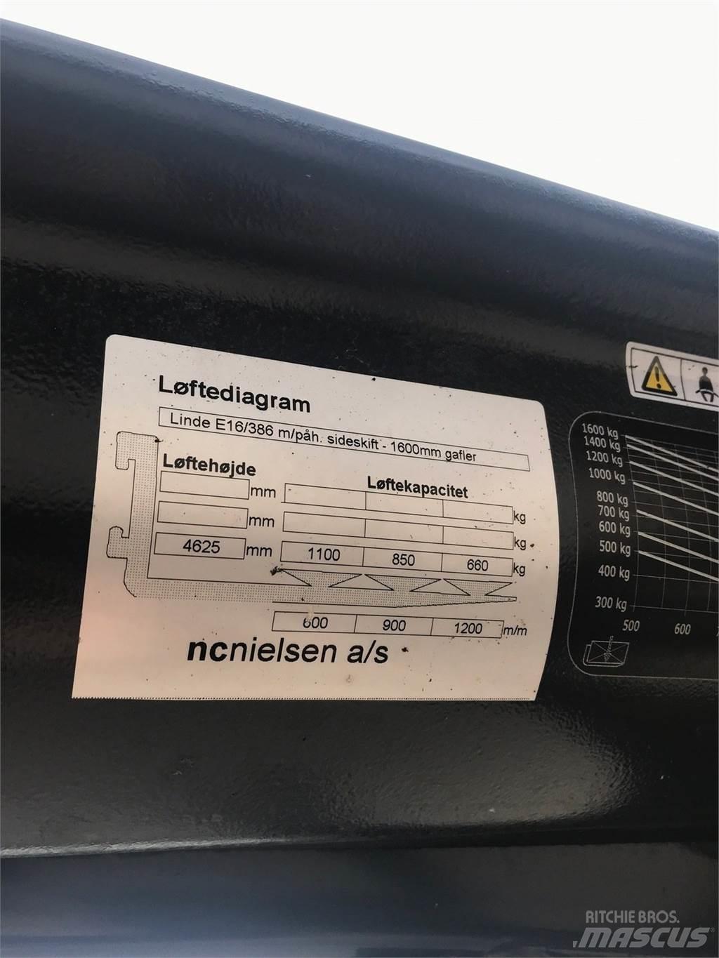 Linde E16-01 堆高機(叉車)-其他