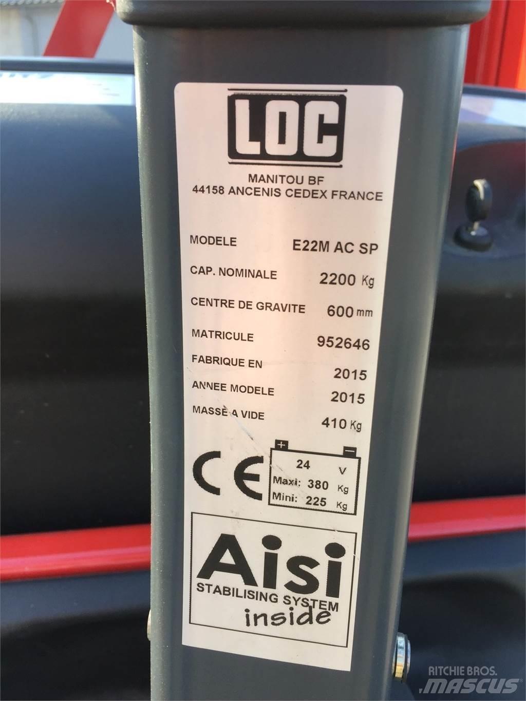 LOC E22 MAC 行走控制式堆積機