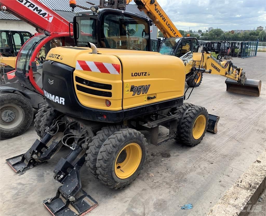 Yanmar B95W 旋轉式挖土機/掘鑿機/挖掘機