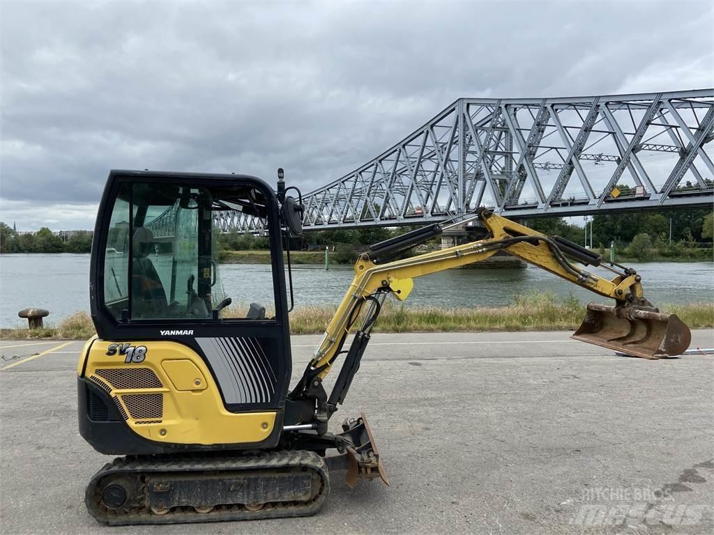 Yanmar SV18 小型挖土機/掘鑿機<7t(小型挖掘機)