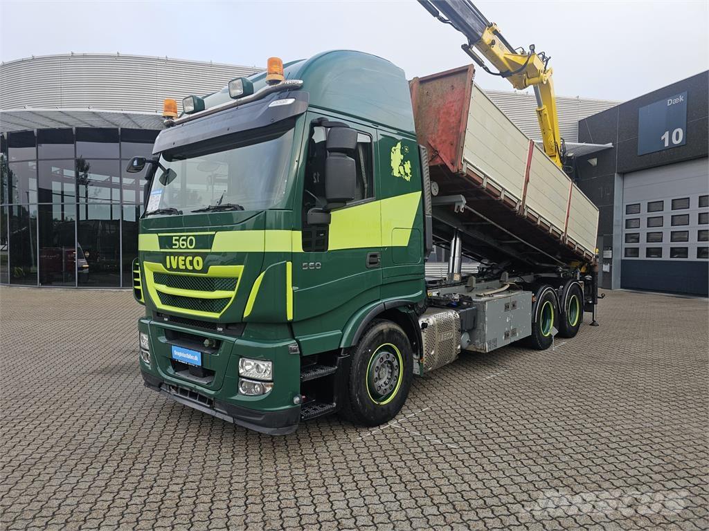 Iveco Stralis 560 6x4 起重可拆卸式卡車