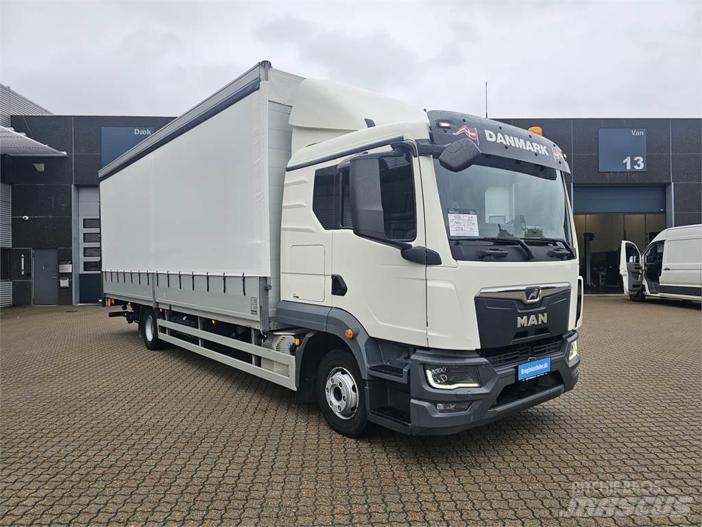 MAN TGL 12.250 篷布卡車
