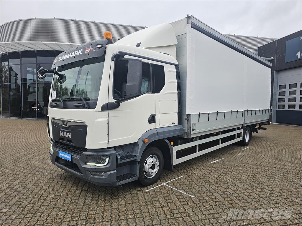 MAN TGL 12.250 篷布卡車