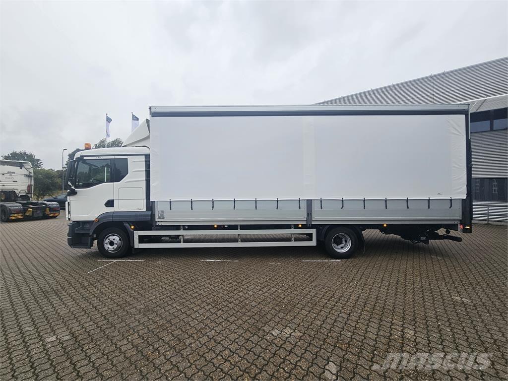 MAN TGL 12.250 篷布卡車