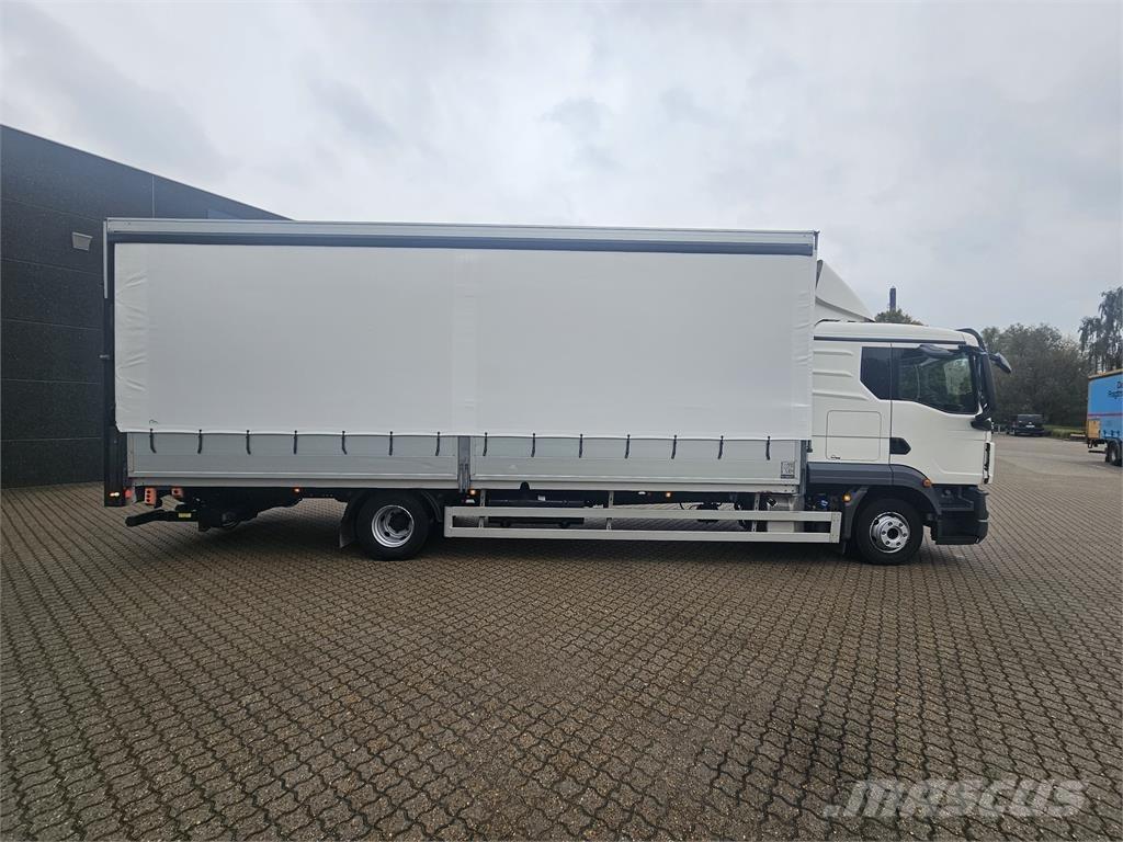 MAN TGL 12.250 篷布卡車