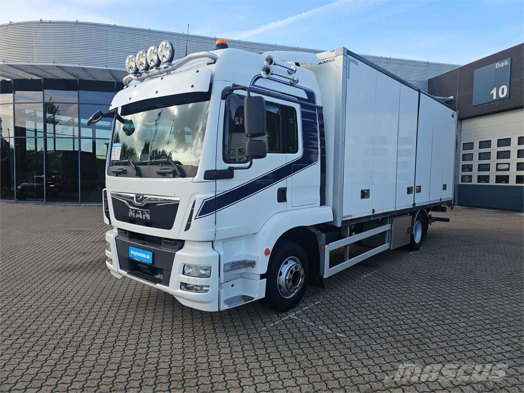 MAN TGM 15.290 貨箱式卡車