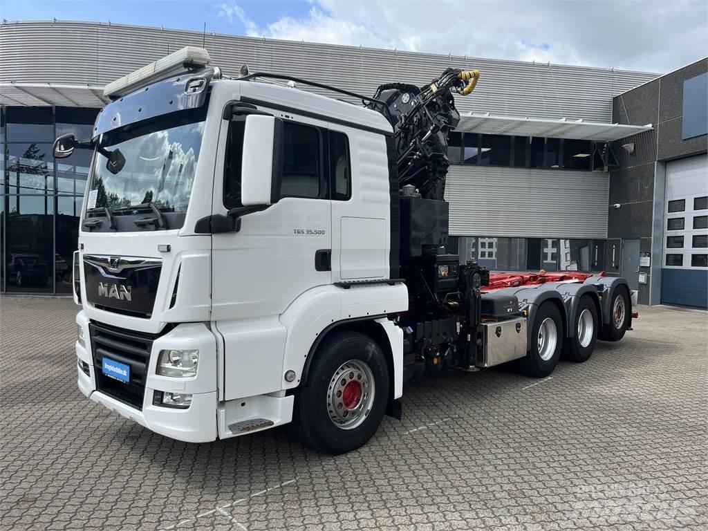 MAN TGS 35.500 8x4 起重可拆卸式卡車
