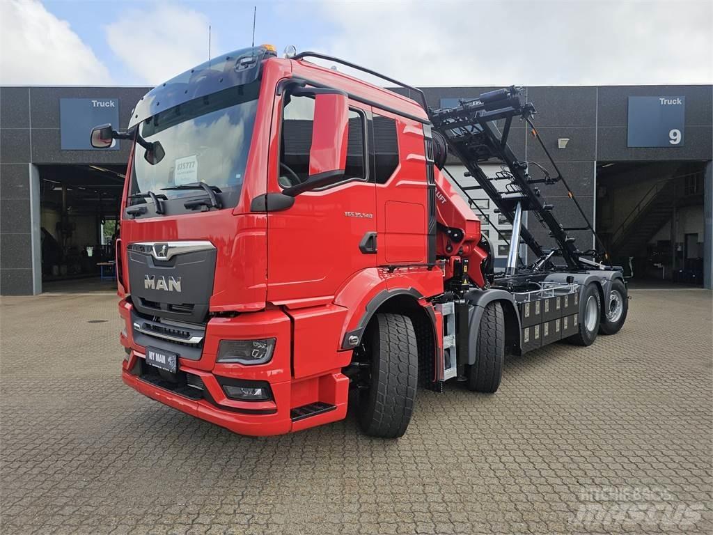 MAN TGS 35.540 8X2H-6 起重可拆卸式卡車