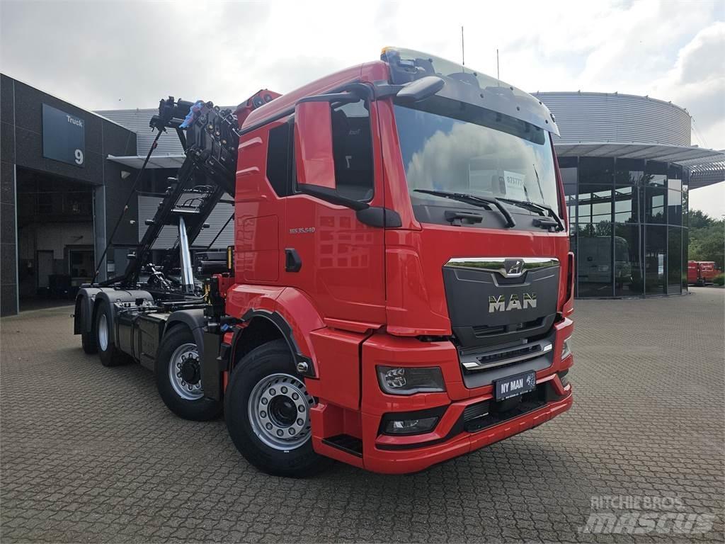 MAN TGS 35.540 8X2H-6 起重可拆卸式卡車
