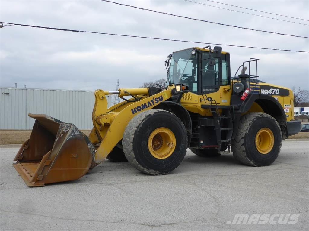 Komatsu WA470-8 輪胎式裝載機