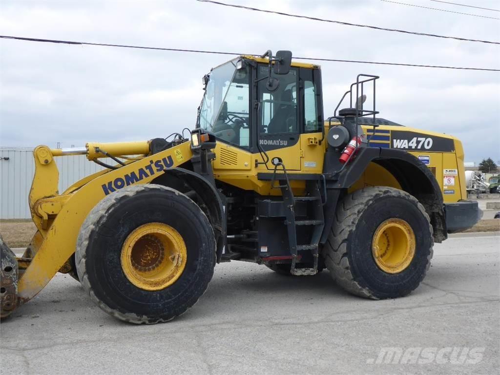 Komatsu WA470-8 輪胎式裝載機
