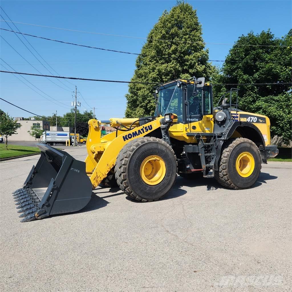 Komatsu WA470-8 輪胎式裝載機