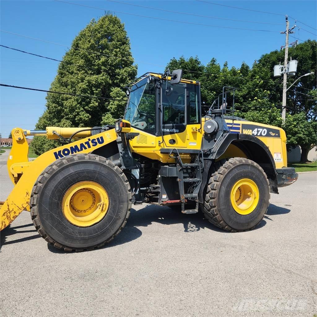 Komatsu WA470-8 輪胎式裝載機