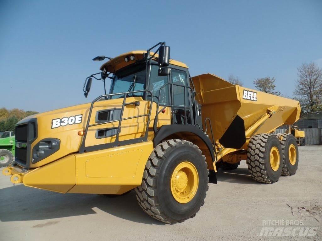 Bell B30E – 6X6 側卸礦車