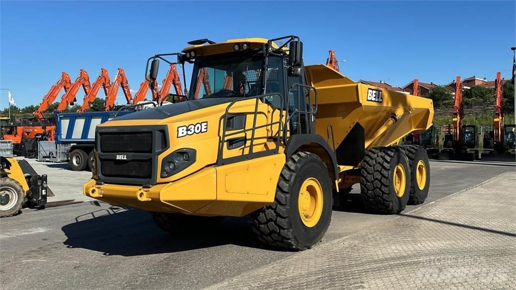 Bell B30E 6X6 側卸礦車